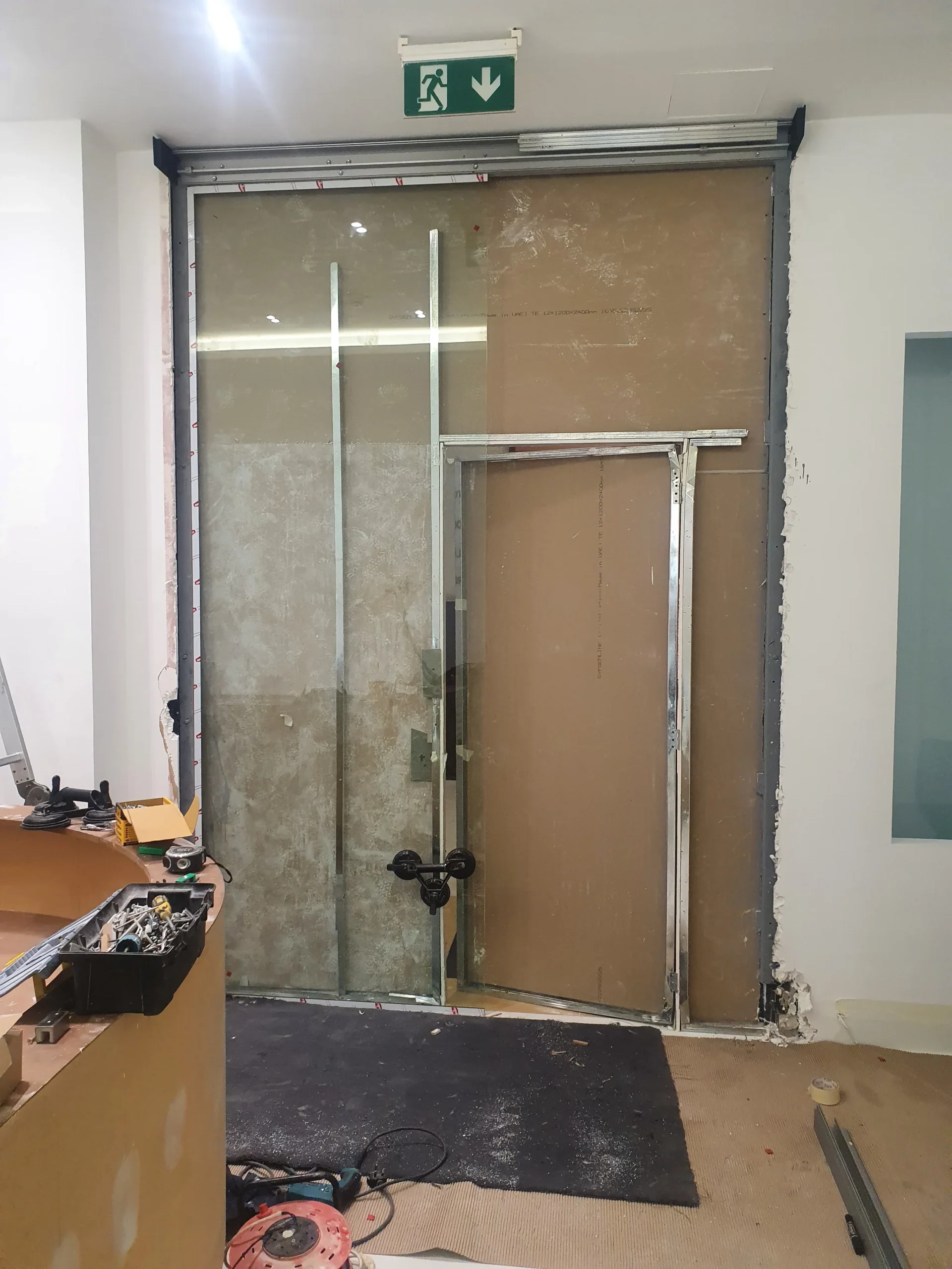 Al Bursha Mall - Geze Automatic Sliding Door Operator Installation