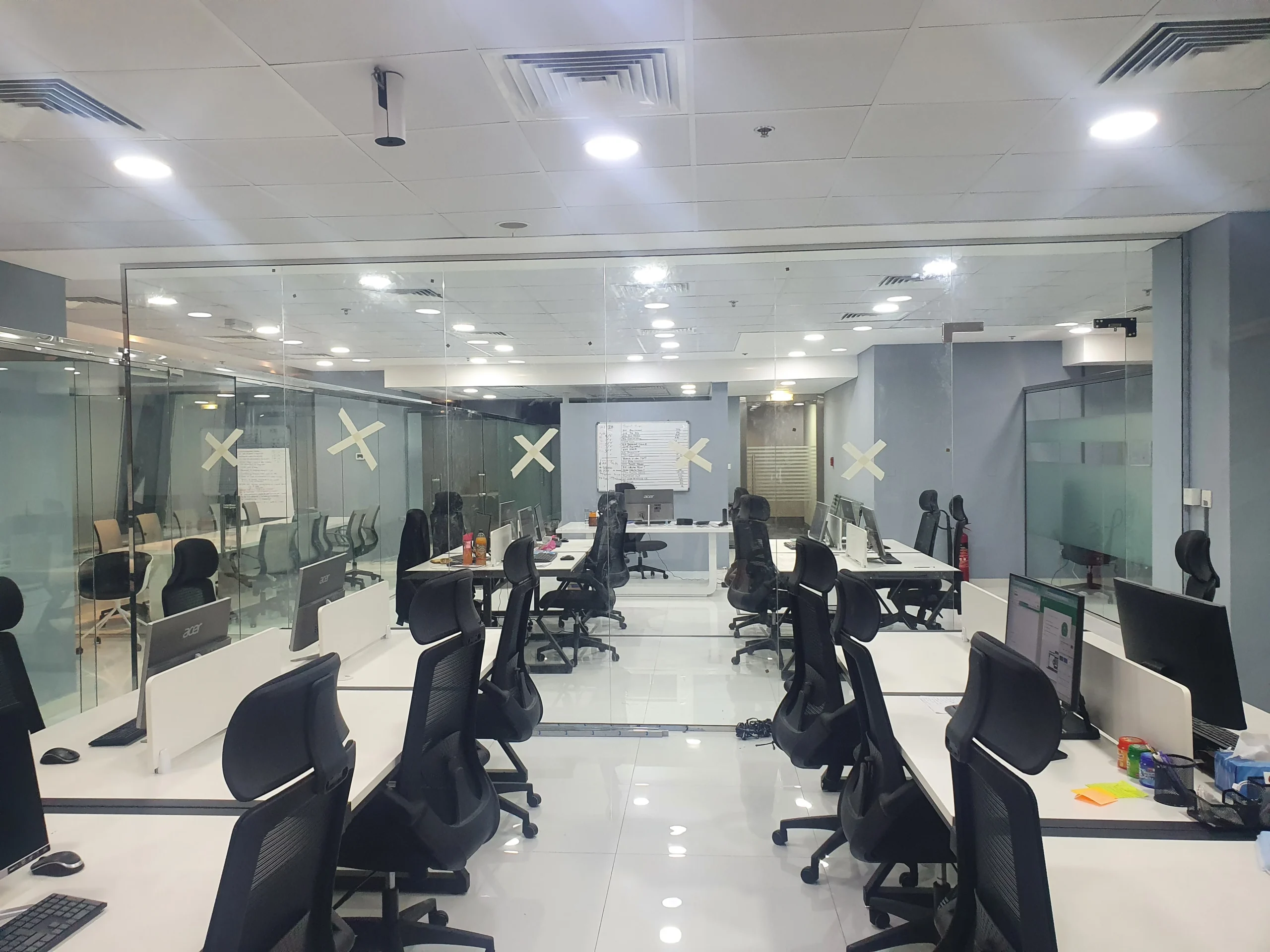 Control Tower 1203 - Glass Partition Control Tower