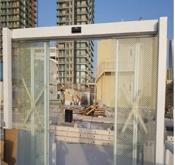 Glass & Aluminium Door System - Office Tower Dubai