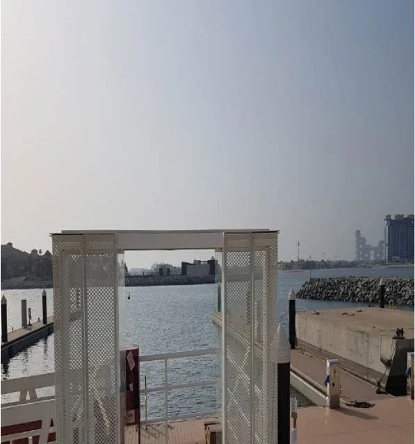Glass & Aluminium Door System - Office Tower Dubai