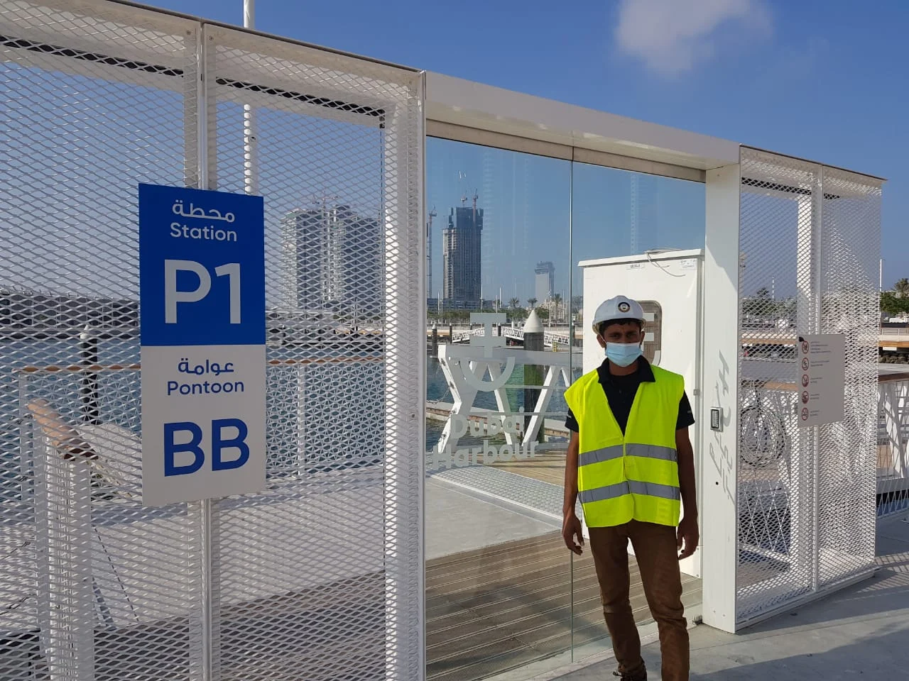 Glass & Aluminium Door System - Office Tower Dubai