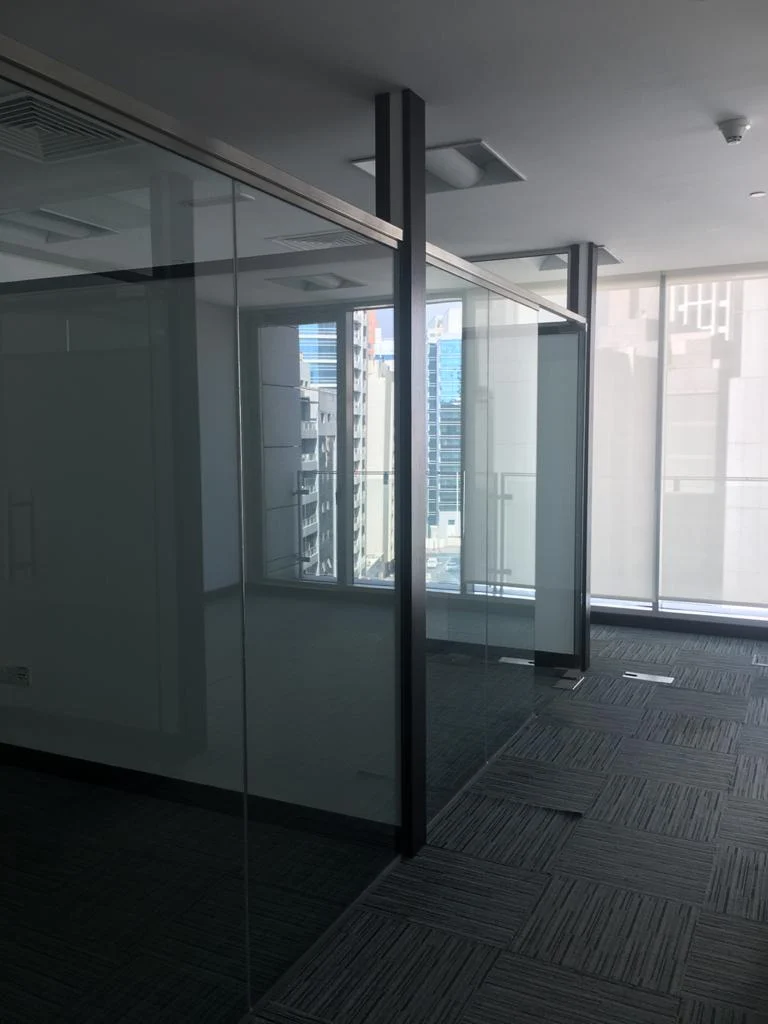 Office Glass Partition Work